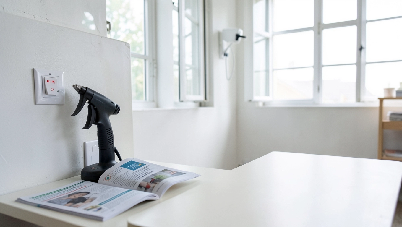 Bezpieczeństwo przy malowaniu mebli natryskowo