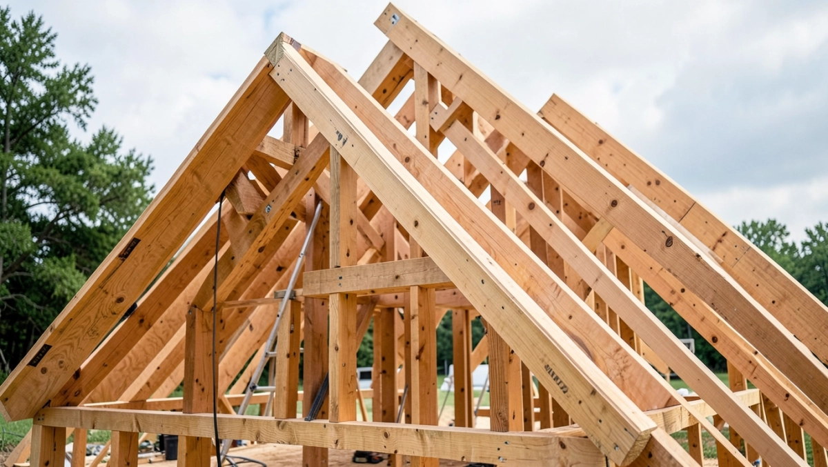 budowa dachu dwuspadowego krok po kroku