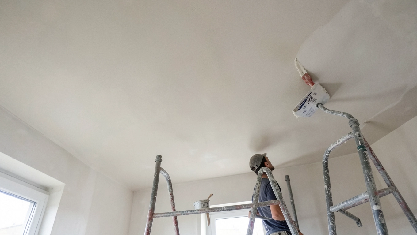 Cena robocizny szpachlowania sufitu