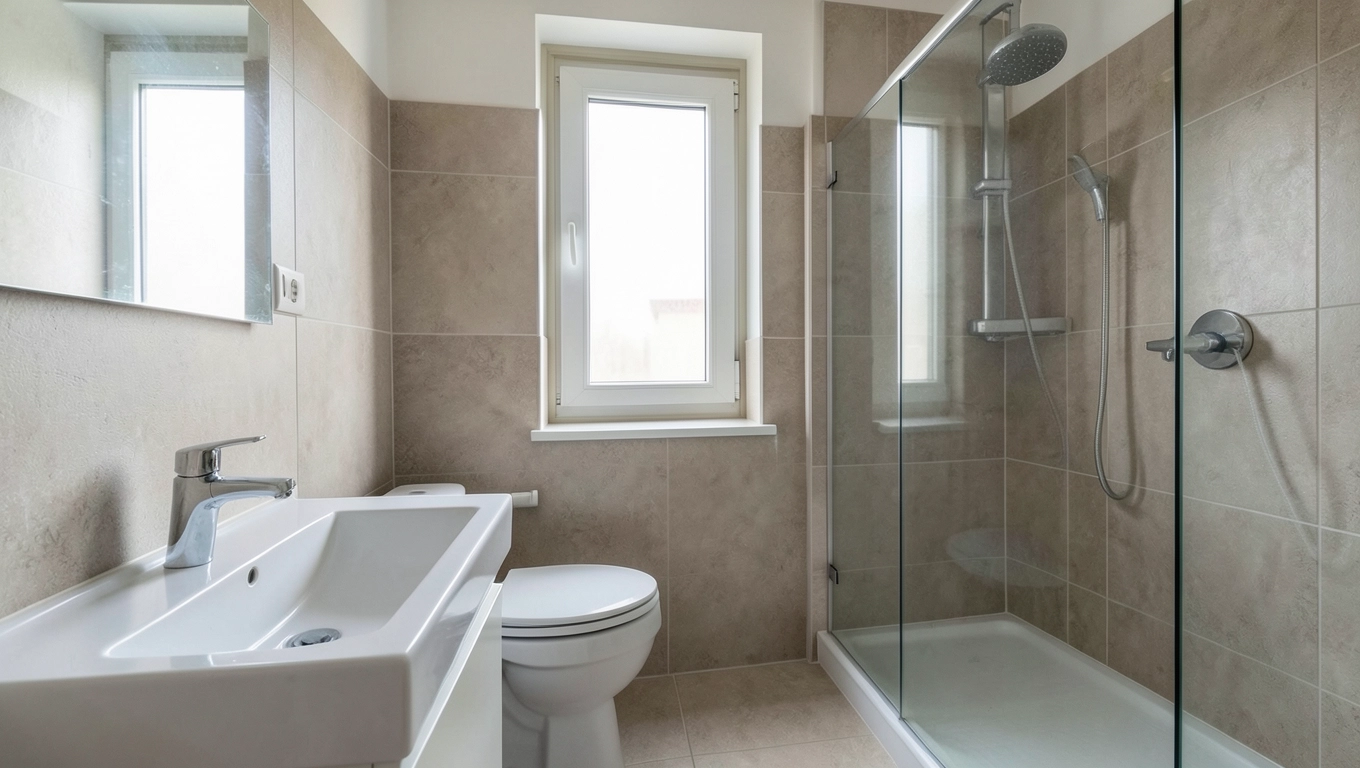 Cena wykończenia łazienki 6 m² deweloperskiej