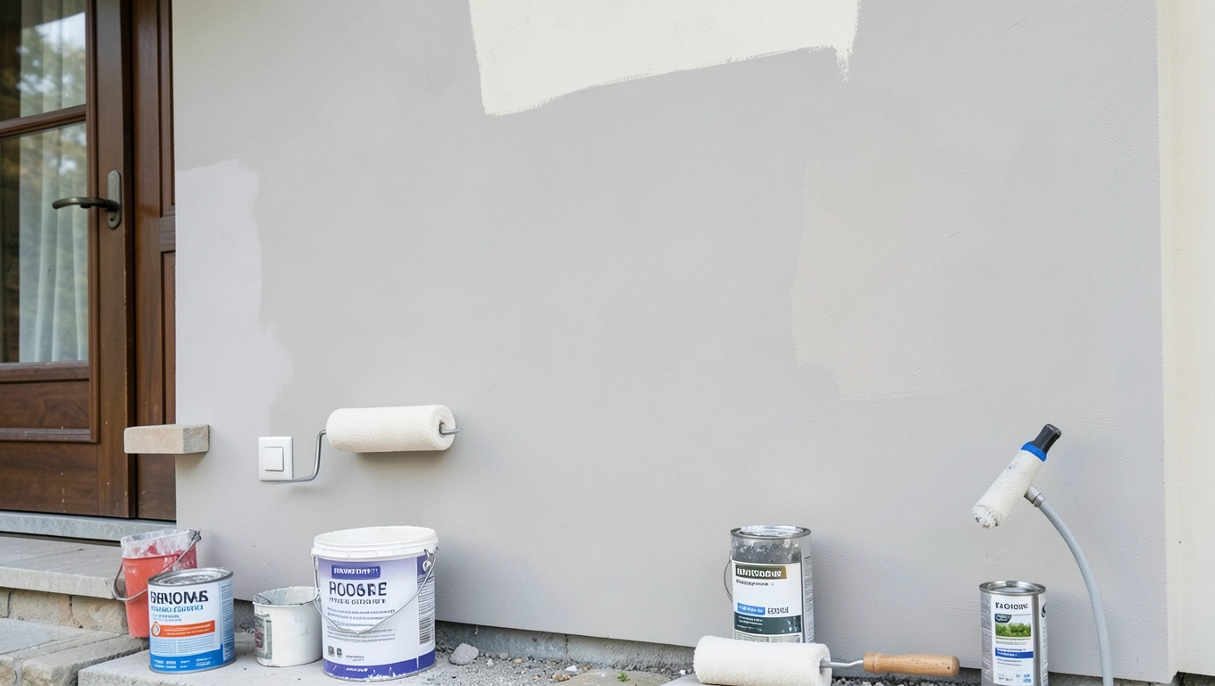 Cennik malowania elewacji domu za m²