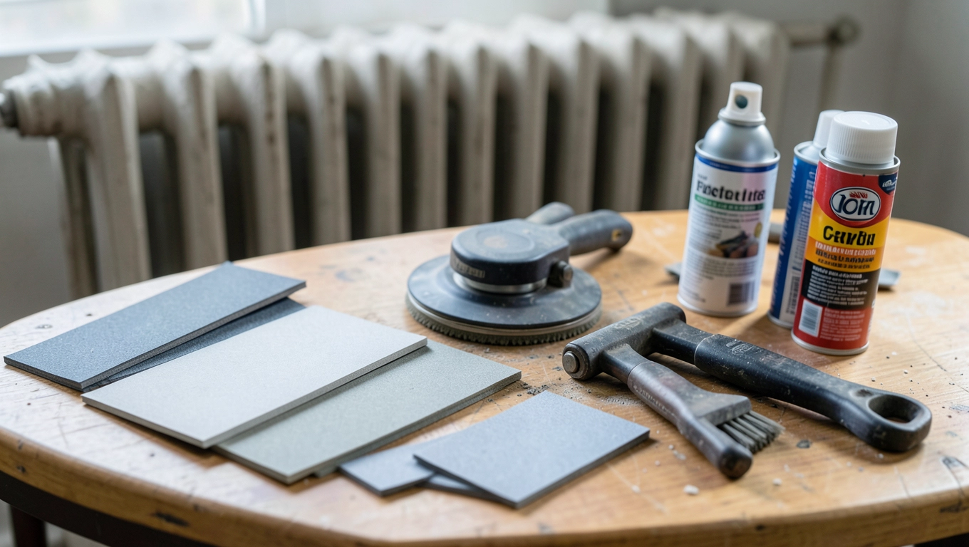 Co potrzebne do odnowy kaloryfera żeliwnego