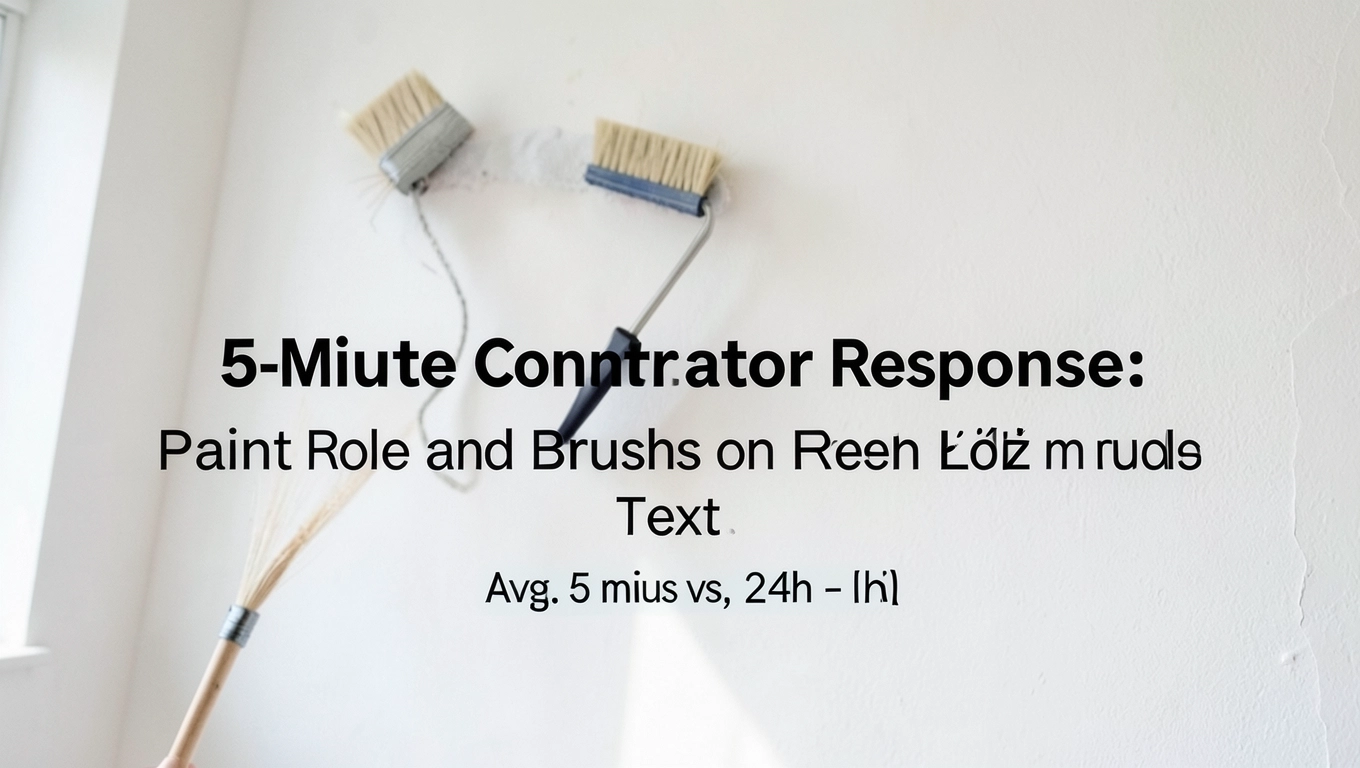 Czas kontaktu przy malowaniu pokoju Łódź