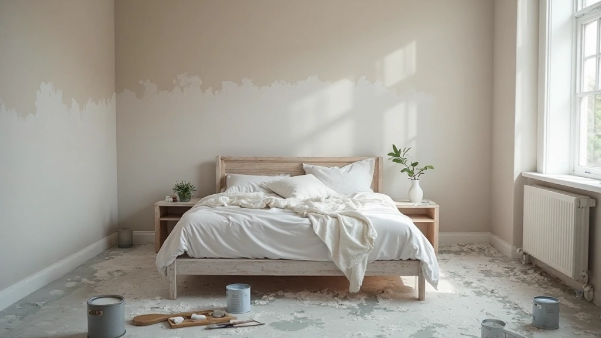 Czy można spać w świeżo pomalowanym pokoju