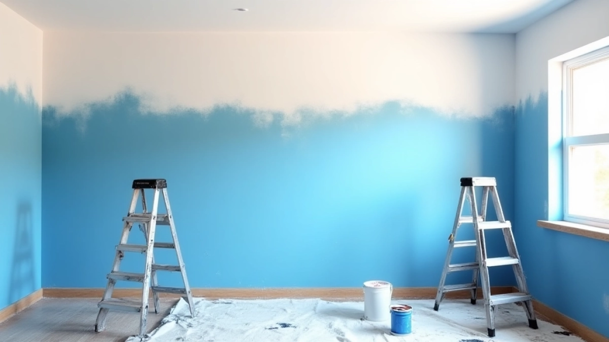 czy najpierw malowac sufit czy sciany