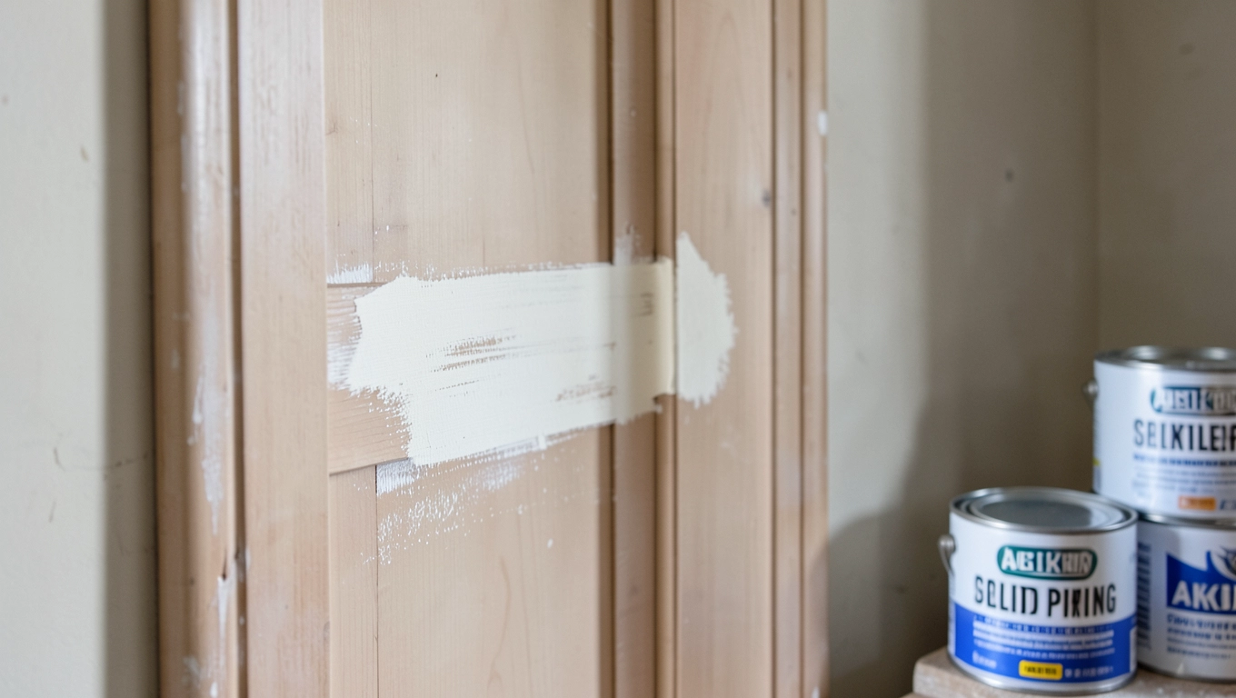 Czym pomalować drewniane drzwi wewnętrzne