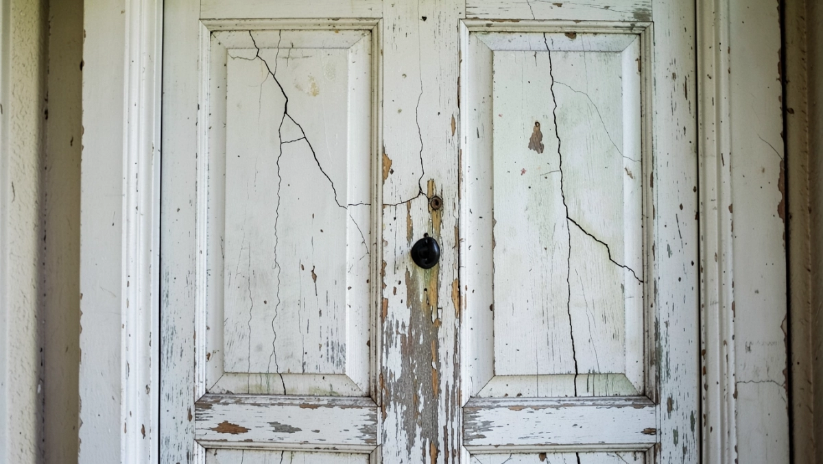 Czym pomalować drzwi zewnętrzne z okleiny