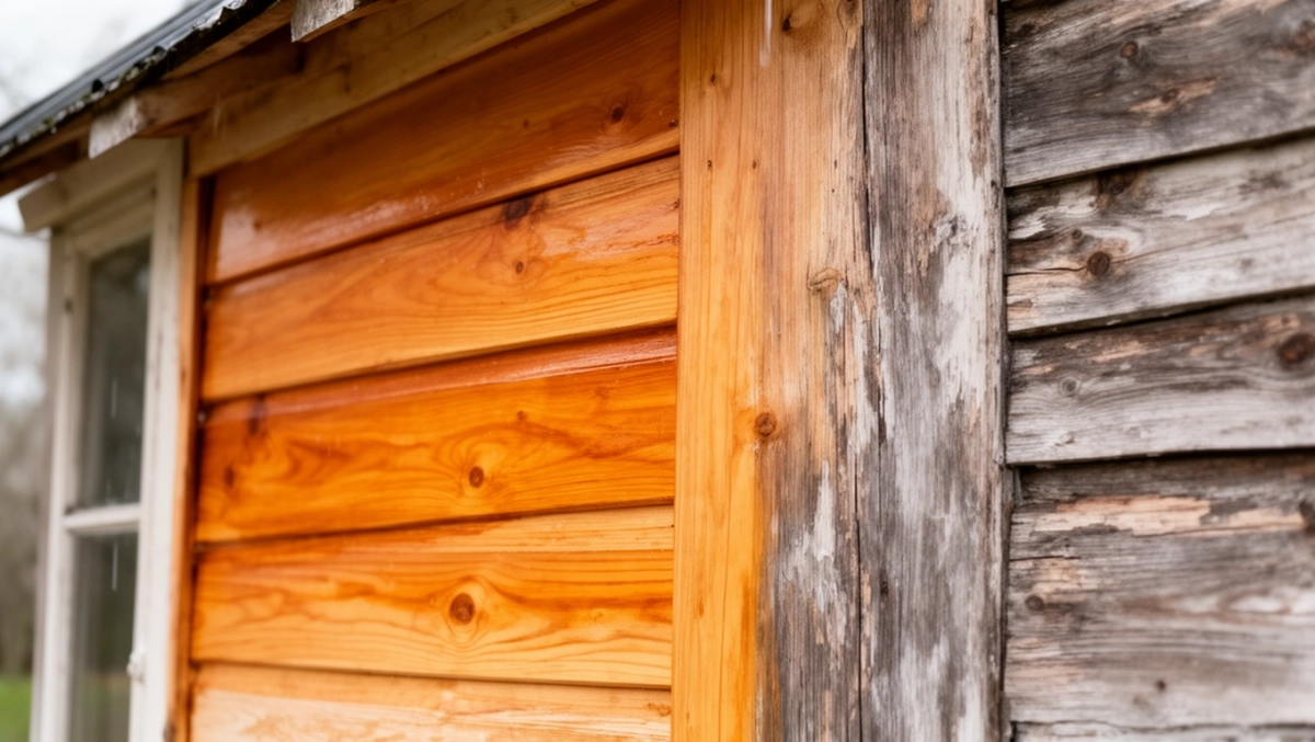 Czym pomalować elewację drewnianą