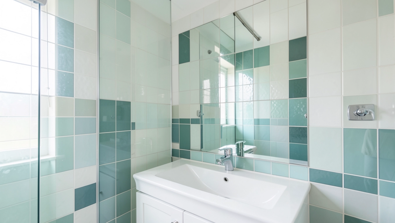 Dobór kolorów szkła malowanego do aranżacji łazienki