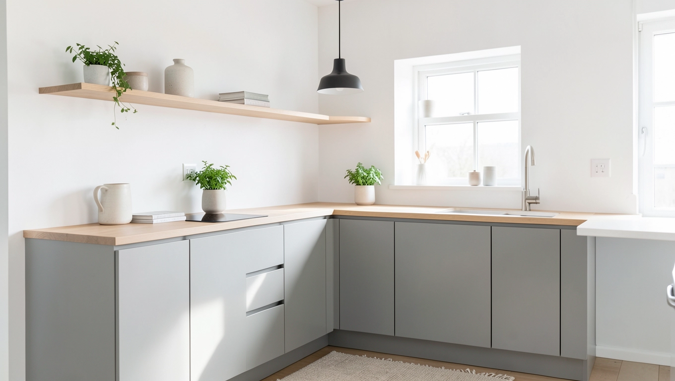 Dobór kolorystyki i akcesoriów do skandynawskiej kuchni