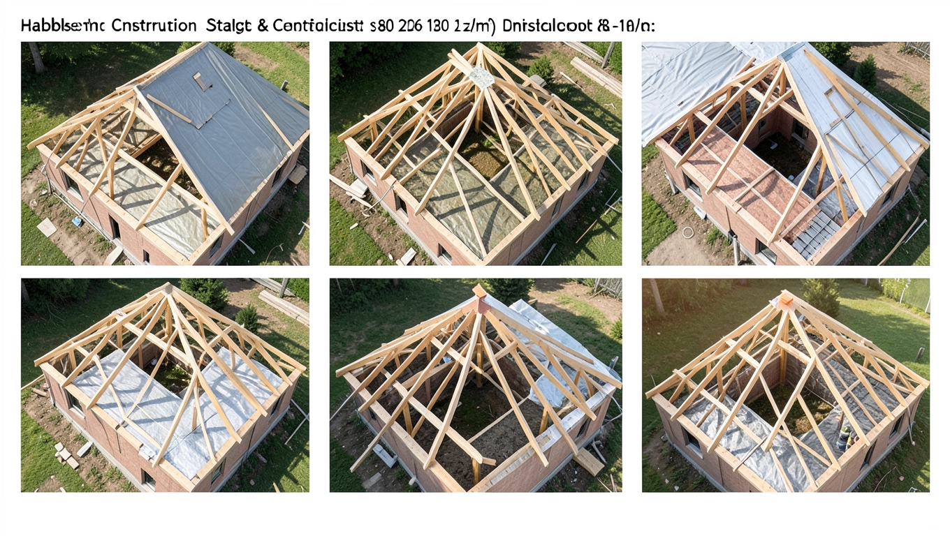 Etapy budowy dachu dwuspadowego i koszty 2026