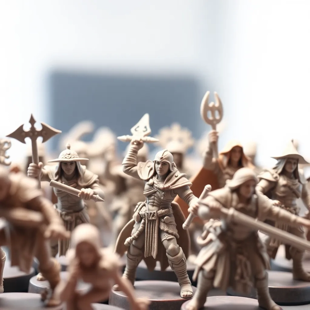 Figurki RPG do malowania