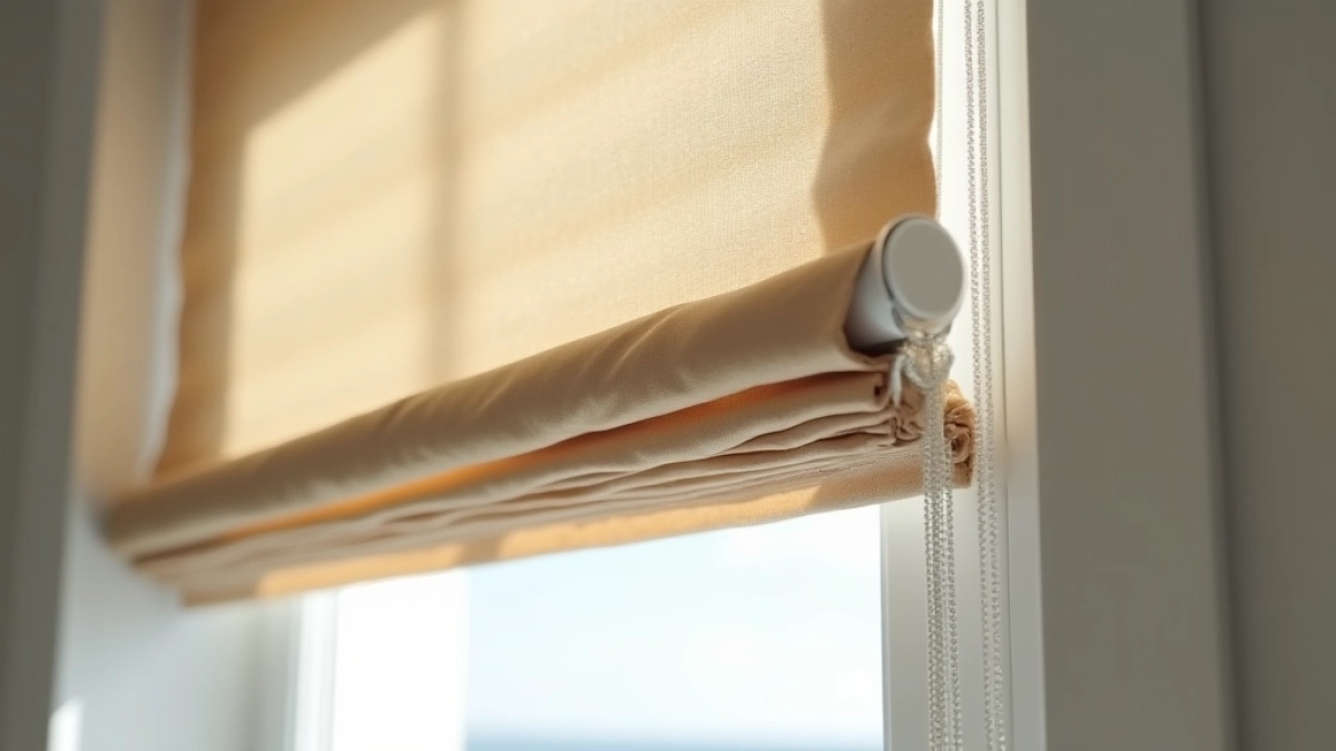 Firana roleta rzymska na karnisz