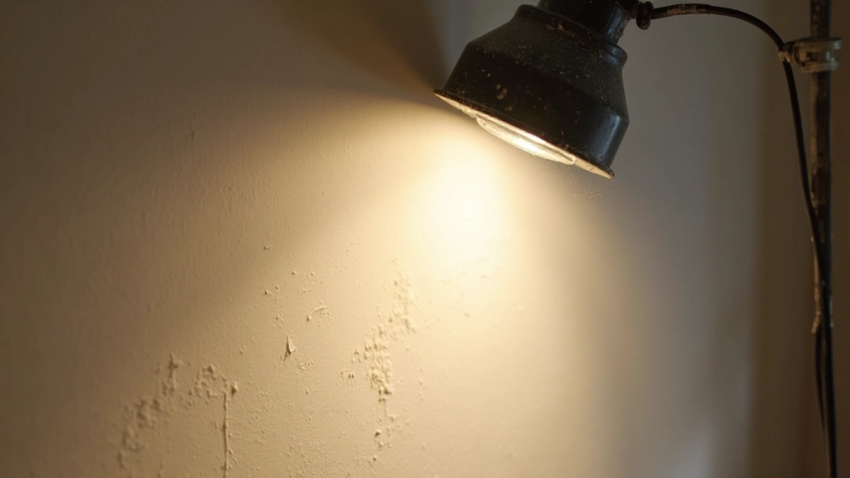 Halogen do szlifowania gładzi