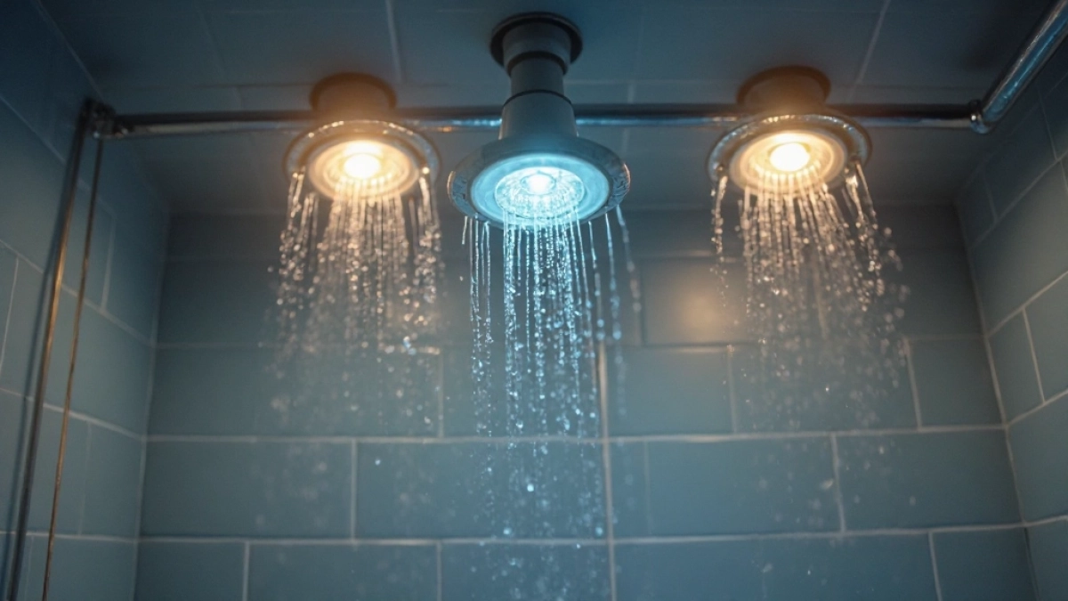 halogen pod prysznic