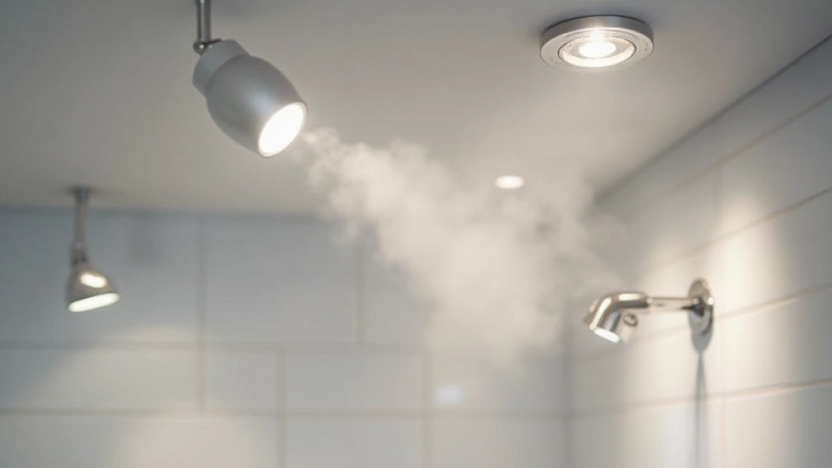 Halogeny sufitowe LED do łazienki