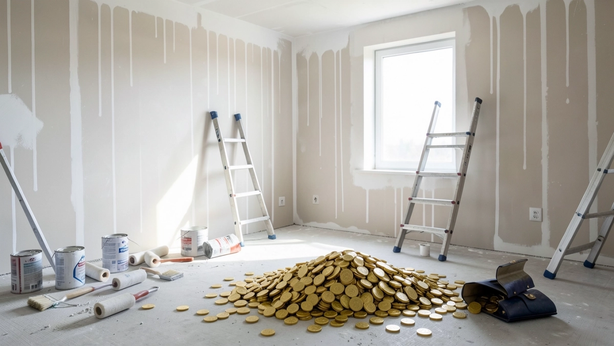 ile kosztuje malowanie pokoju 30m2