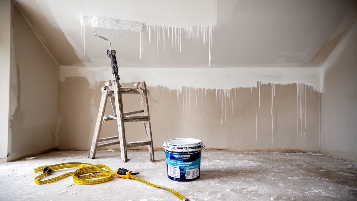 ile za metr malowania sufitu