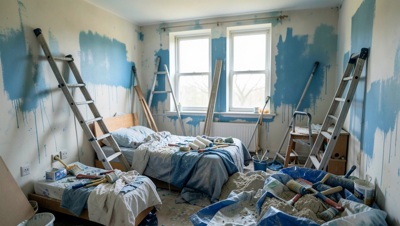 ile zajmuje malowanie pokoju