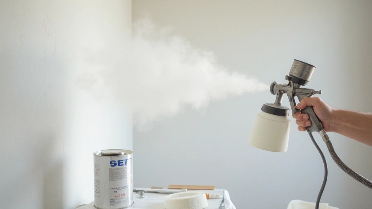Jak malować pistoletem natryskowym