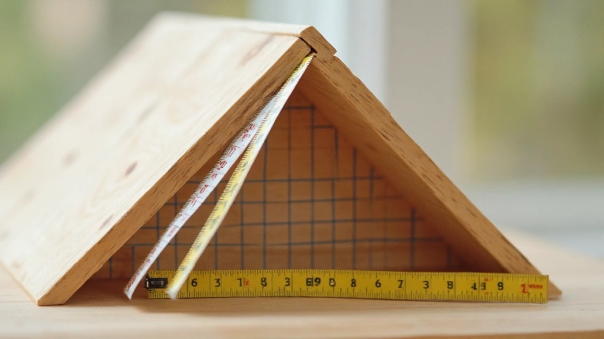 Jak obliczyć m2 szczytu