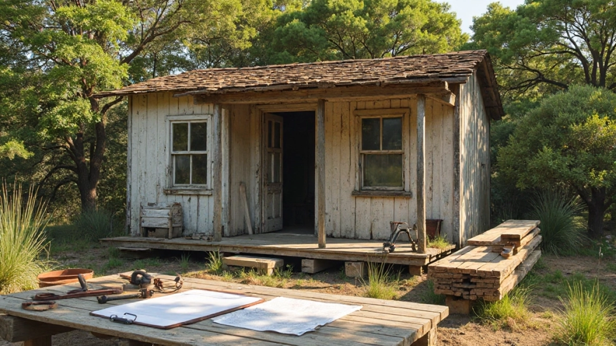 jak odnowić domek na działce