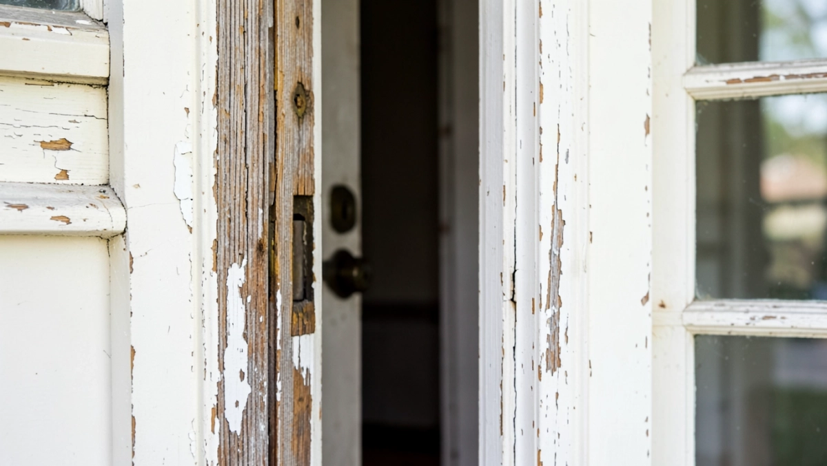 jak odnowić stare futryny drewniane