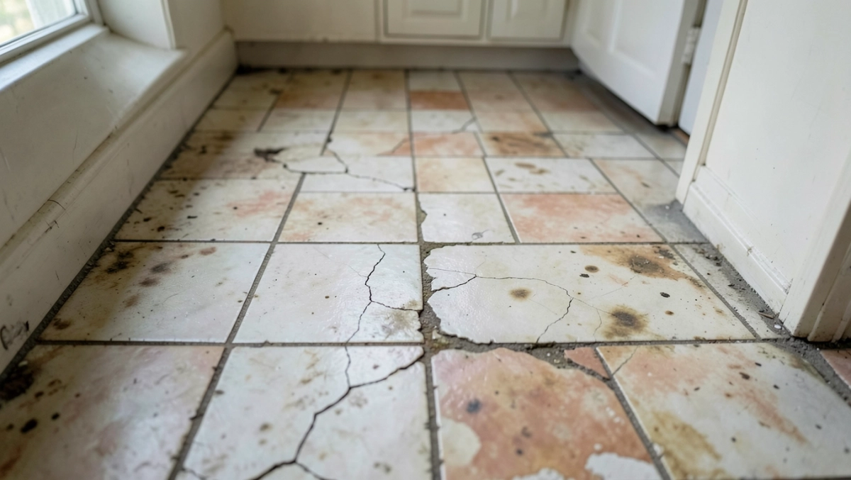 jak odnowić stare płytki na podłodze