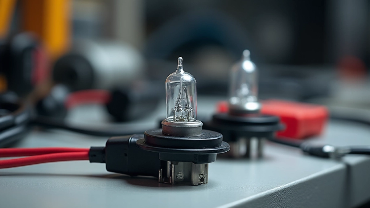 Jak podłączyć przekaźnik do halogenów