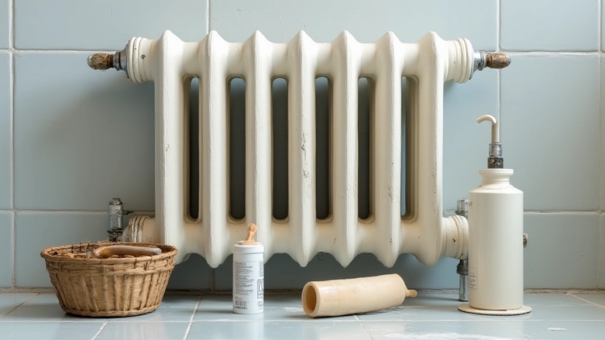Jak pomalować grzejnik łazienkowy
