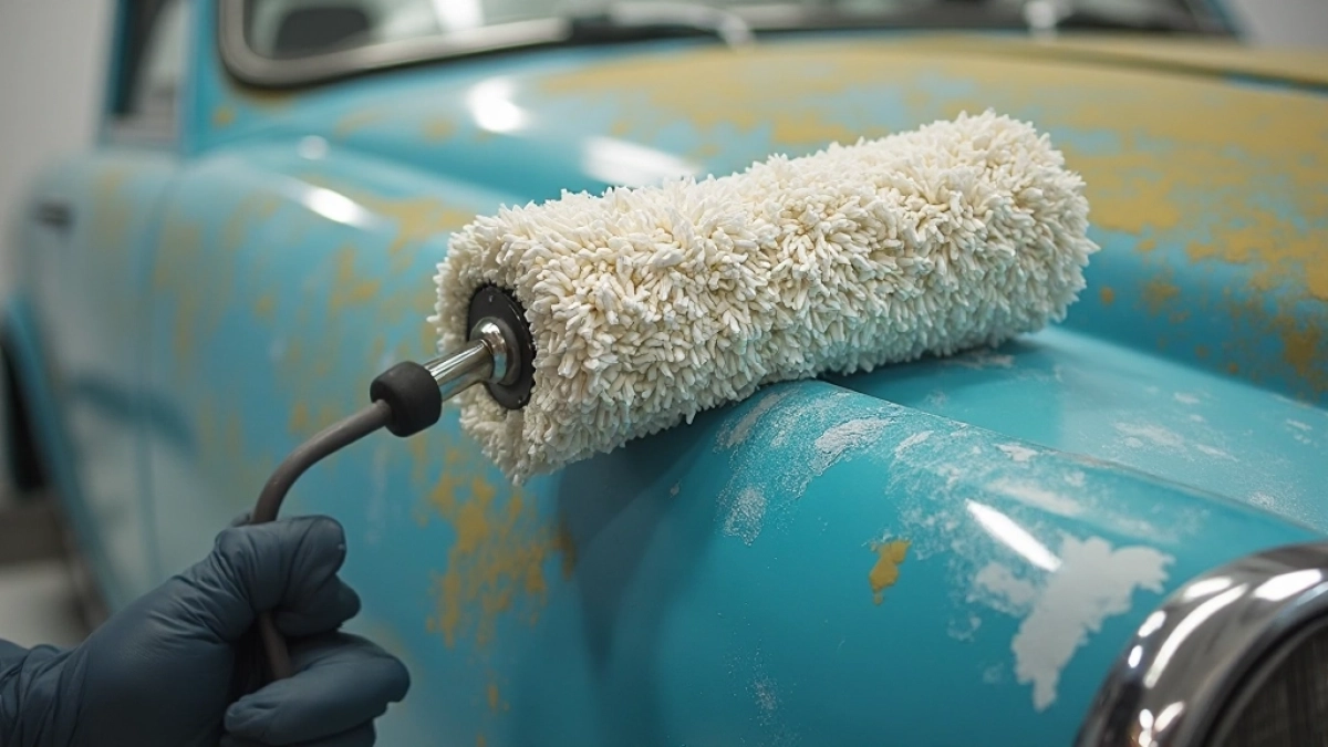 jak pomalować samochód wałkiem