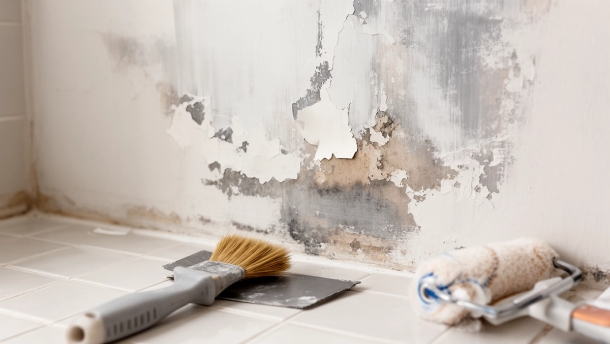 Jak pomalować sciane w łazience