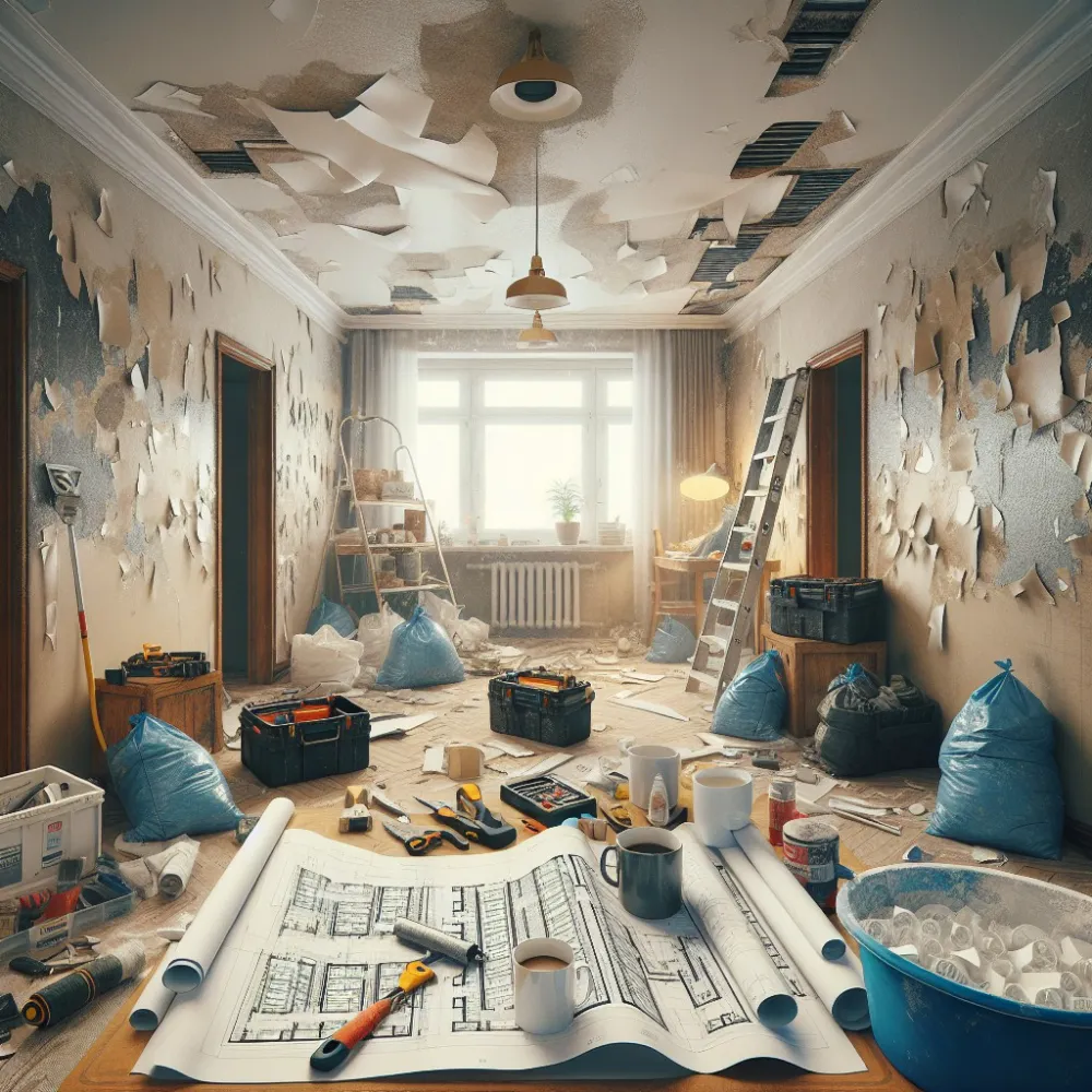 jak wyremontować mieszkanie w bloku