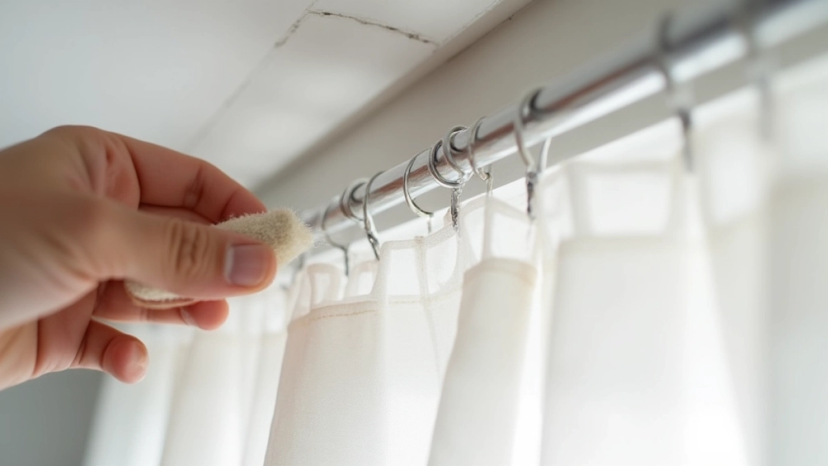 Jak zdjąć żabki z karnisza