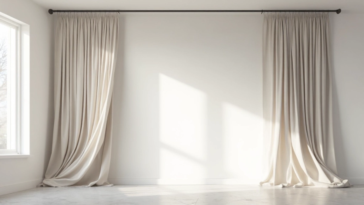 Karnisz na całą ścianę