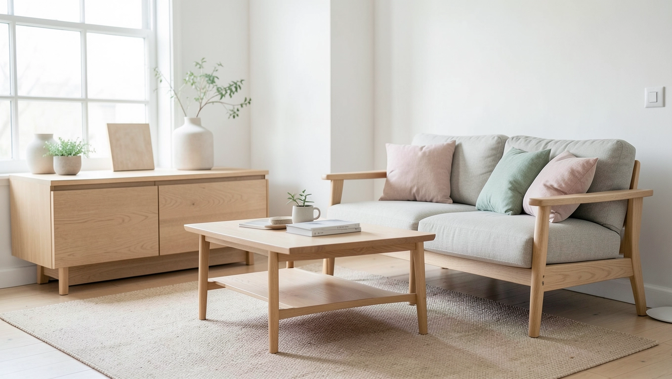 Kolorystyka mebli w stylu skandynawskim