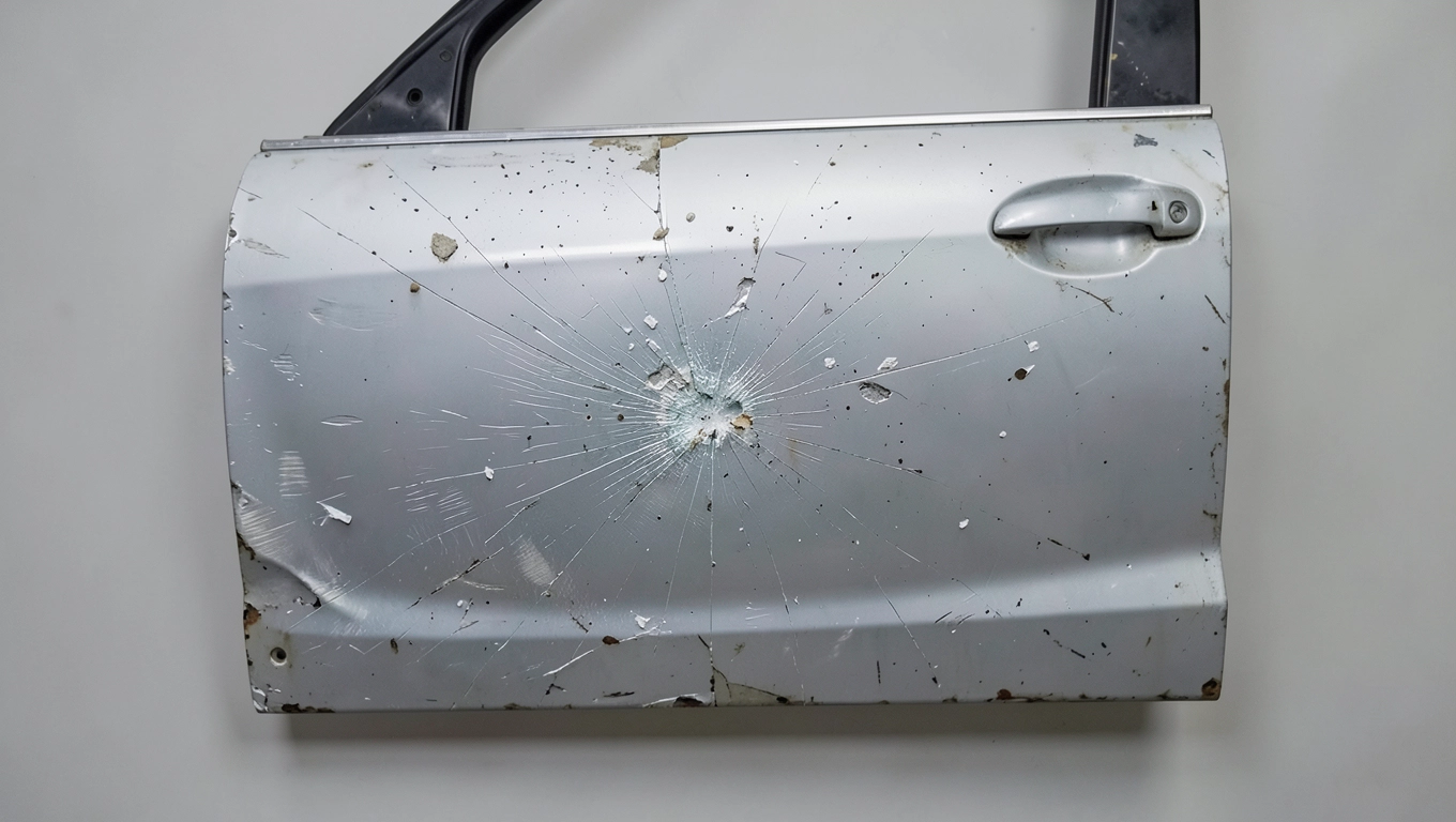 Koszt malowania przednich drzwi osobówki