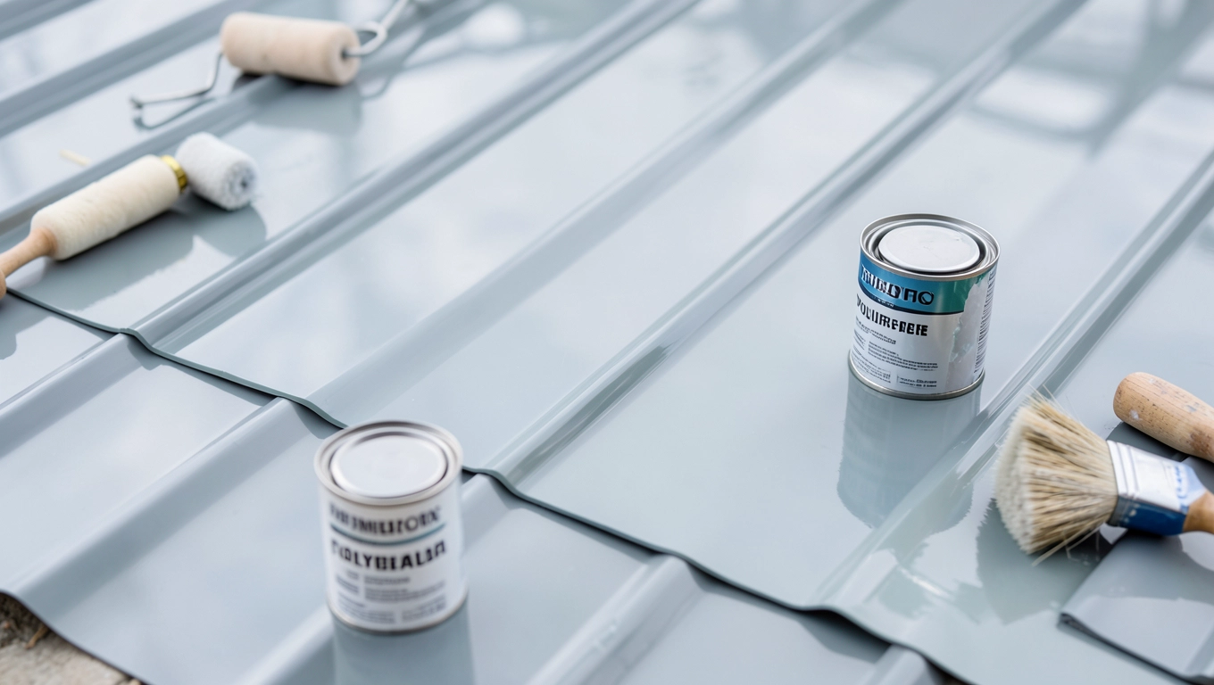 Koszt materiałów do malowania dachu trapezowego