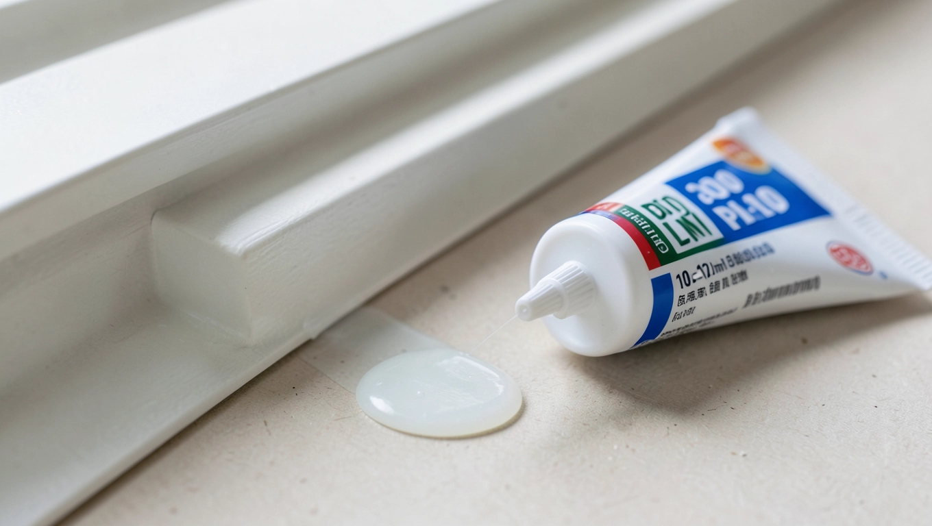 Koszt tubki kleju na metr listwy karniszowej