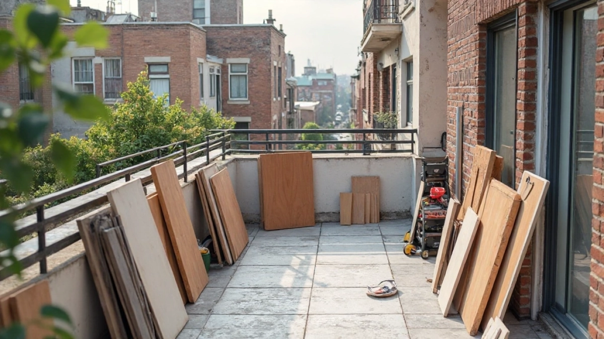 koszt wykończenia balkonu