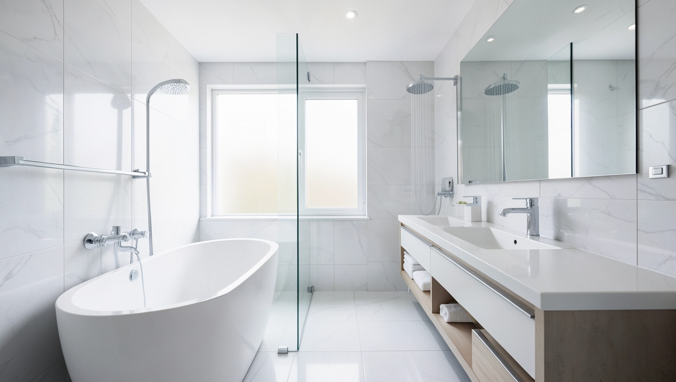 Koszt wykończenia łazienki 10 m² stan deweloperski