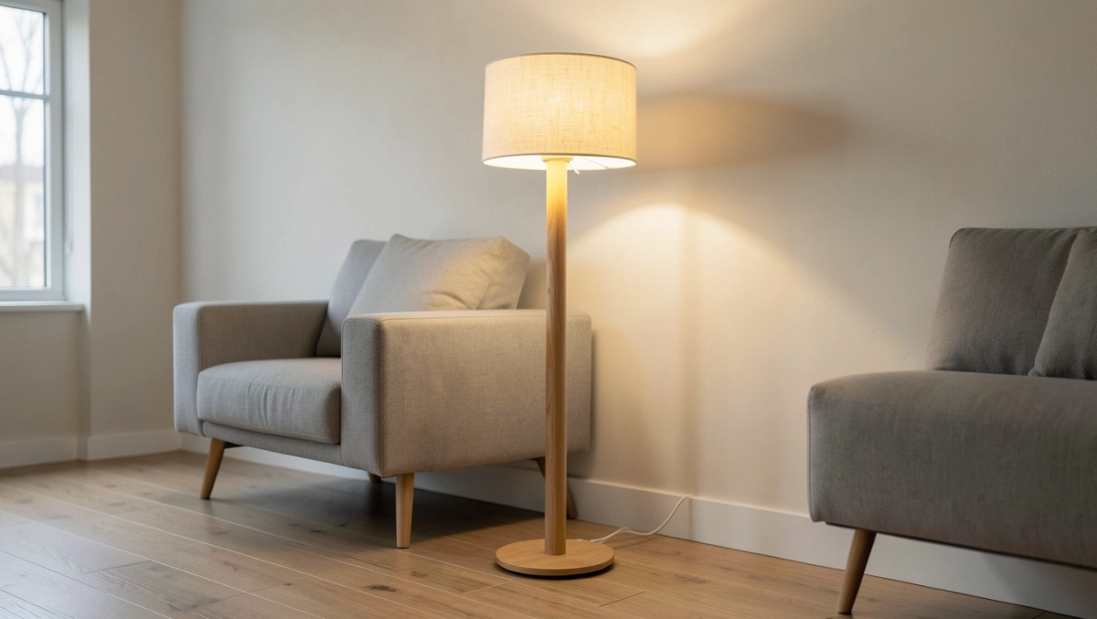 Lampa styl skandynawski stojaca