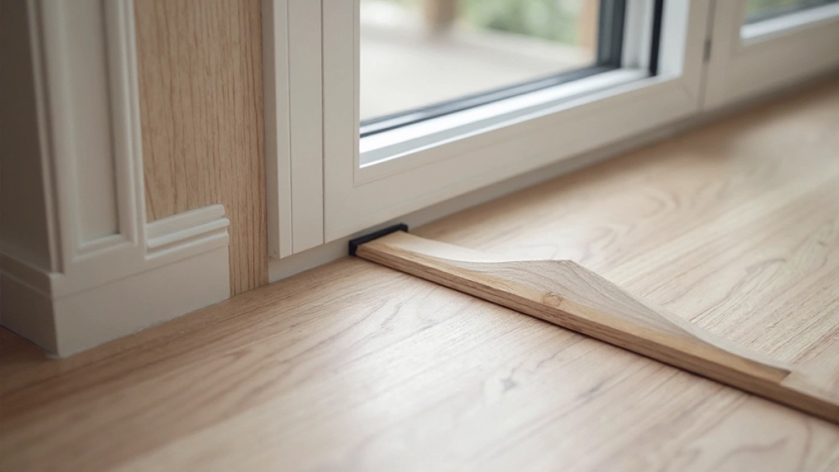 Listwa wykończeniowa do paneli pod drzwi balkonowe
