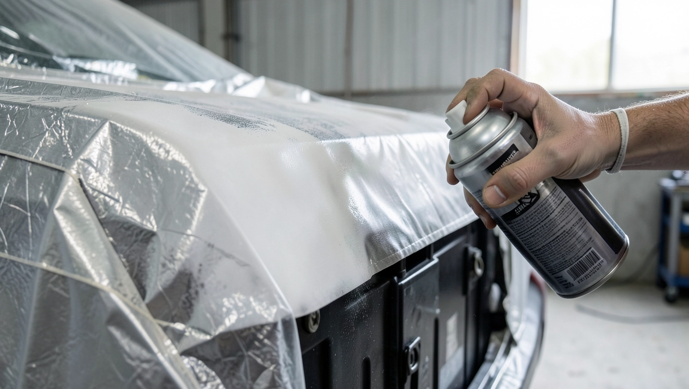 Malowanie baterii sprayem krok po kroku