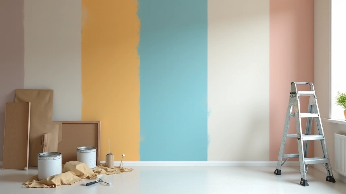 malowanie paneli sufitowych