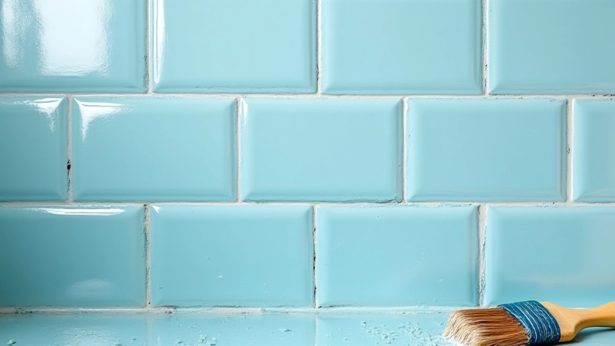 Malowanie płytek łazienkowych