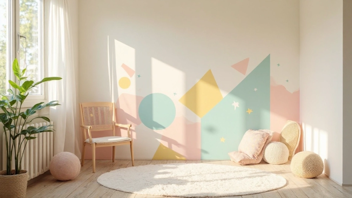 Malowanie pokoju dziecięcego wzory
