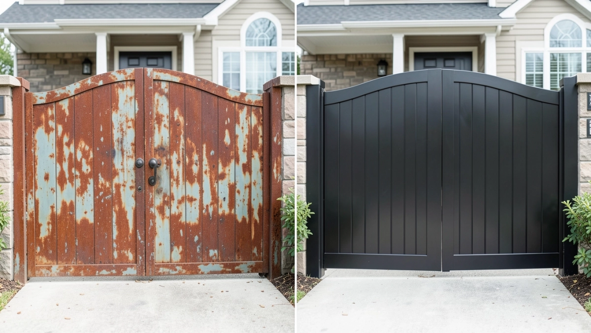 malowanie proszkowe bramy cena