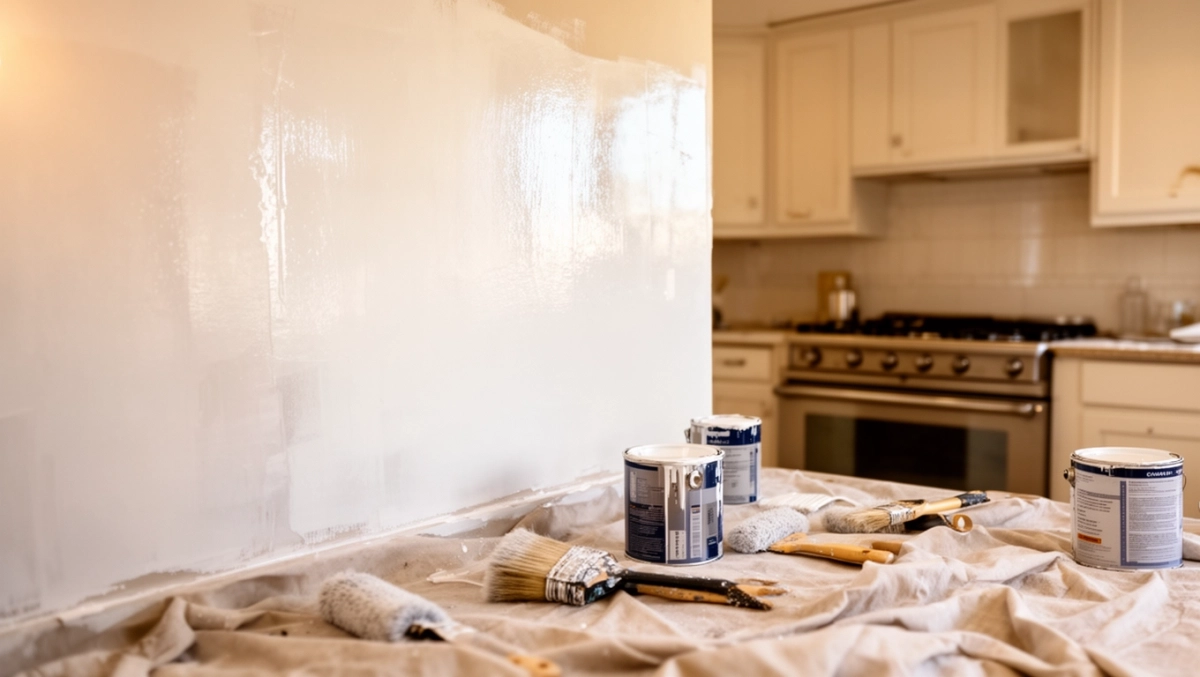 malowanie ścian w kuchni