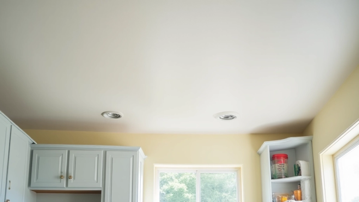 malowanie sufitu w kuchni